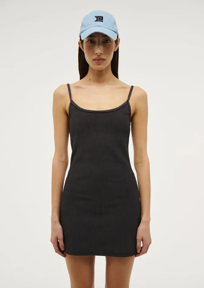 Women Bodysuits PE Nation ACTUALISE DRESS IN WASHED BLACK