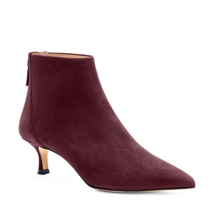 Women Boots Bruno Magli Francesca Boot BORDEAUX SUEDE