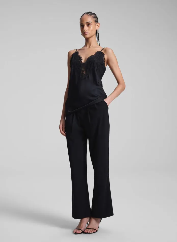 Women Bottoms ALC Chase Tux Pant Blackblack
