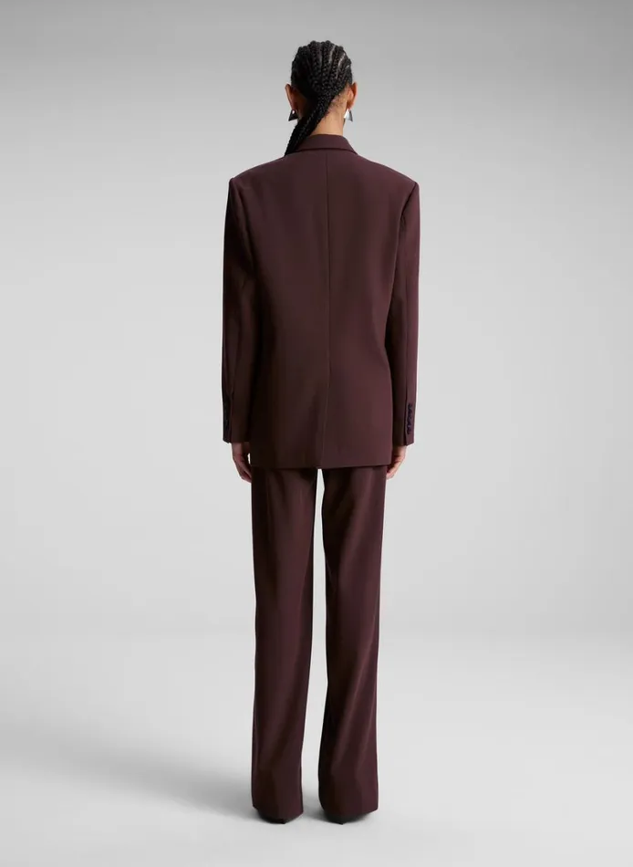 Women Bottoms ALC Hirsh Pant Chocolate Plum