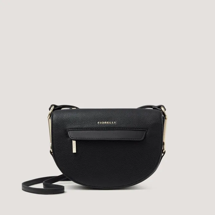Women Callista Crossbody Black Saddle Bags Fiorelli Crossbody Bags