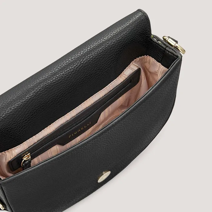 Women Callista Crossbody Black Saddle Bags Fiorelli Crossbody Bags