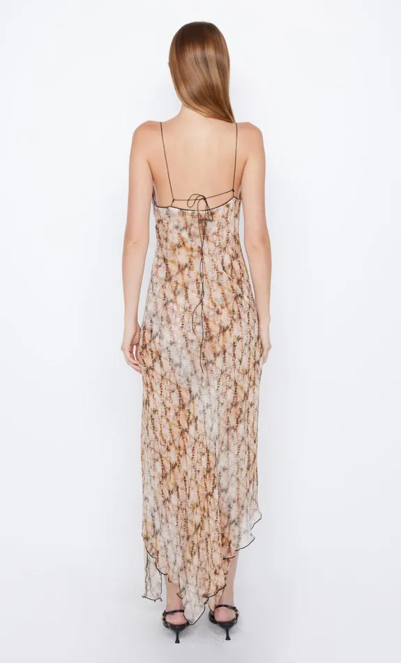 Women CIEL ASYM DRESS 8211 GEO SHIBORI Bec Bridge Wedding Guest