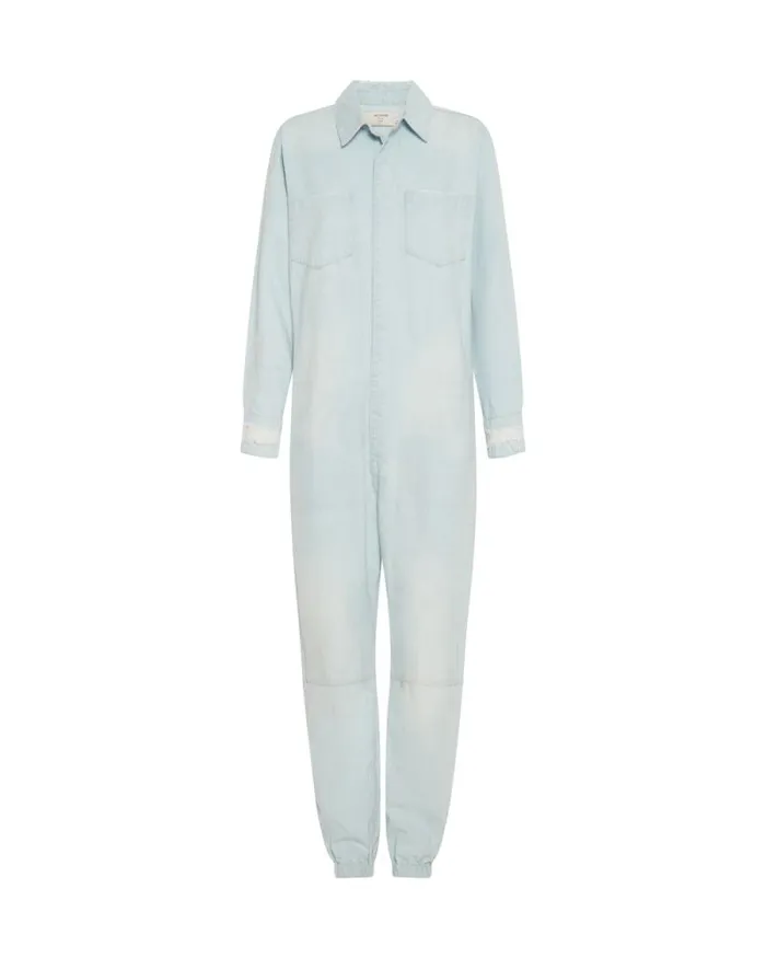 Women CLASSIC CHAMBRAY PARADISE JUMPSUIT One Teaspoon Denim Jumpsuits
