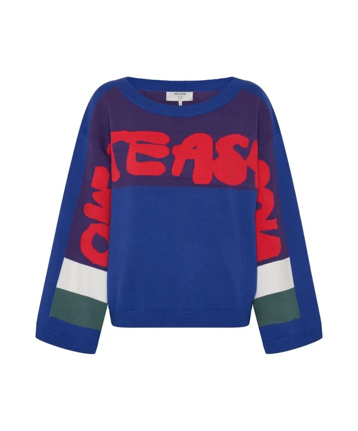 Women COLLEGE GRAFFITI KNIT SWEATER One Teaspoon Knitwear Women COLLEGE GRAFFITI KNIT SWEATER One Teaspoon Knitwear