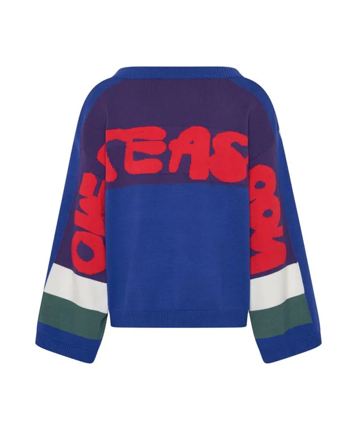 Women COLLEGE GRAFFITI KNIT SWEATER One Teaspoon Knitwear Women COLLEGE GRAFFITI KNIT SWEATER One Teaspoon Knitwear