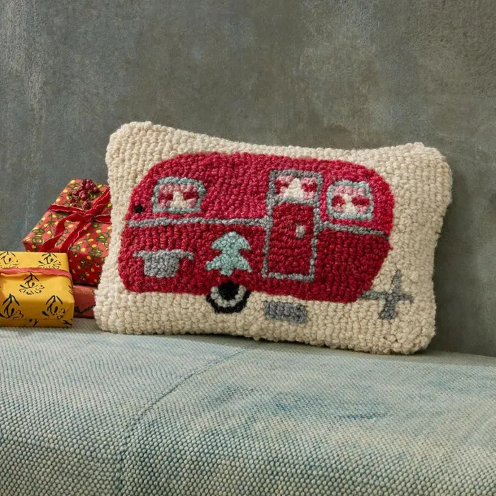 Women Crimson Camper Mini Pillow Sundance Catalog Decor