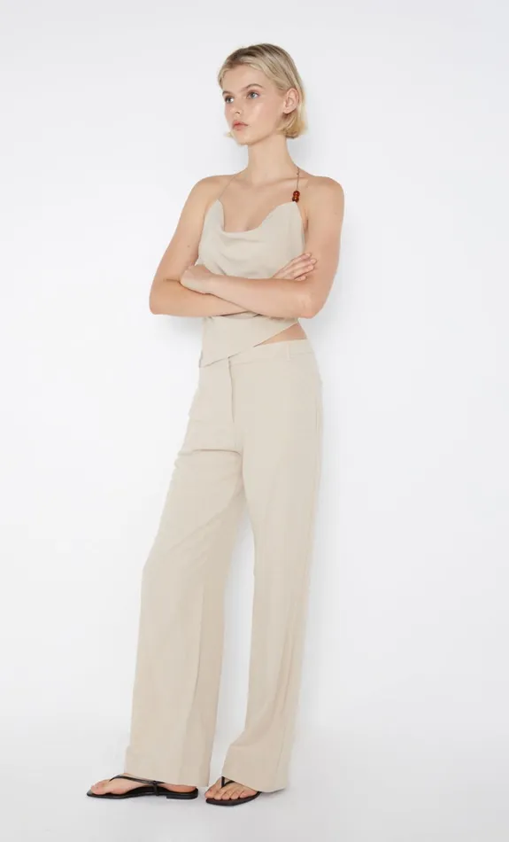 Women DESIREE STRAIGHT LEG PANT 8211 SAND Bec Bridge Shorts Pants