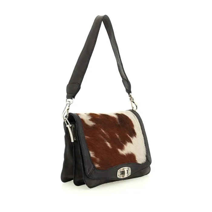 Women Diaspro Grey Campomaggi ShoulderHobo Bag