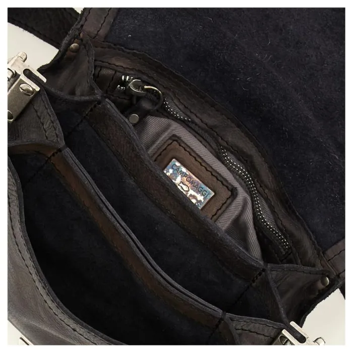 Women Diaspro Grey Campomaggi ShoulderHobo Bag
