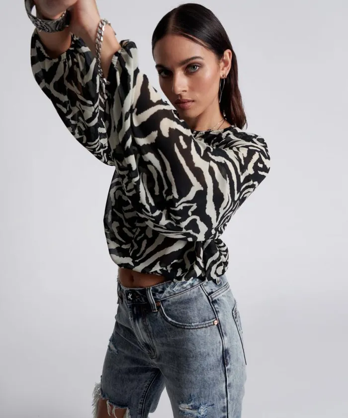 Women DIFFERENT DIMENSION BUBBLE TOP One Teaspoon Tops Women DIFFERENT DIMENSION BUBBLE TOP One Teaspoon Tops