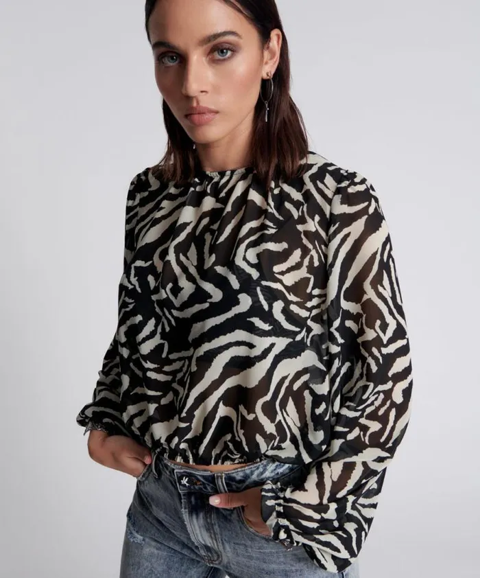 Women DIFFERENT DIMENSION BUBBLE TOP One Teaspoon Tops Women DIFFERENT DIMENSION BUBBLE TOP One Teaspoon Tops