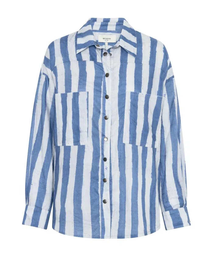 Women DREAMLAND STRIPE DARIA SHIRT One Teaspoon Shirts Women DREAMLAND STRIPE DARIA SHIRT One Teaspoon Shirts