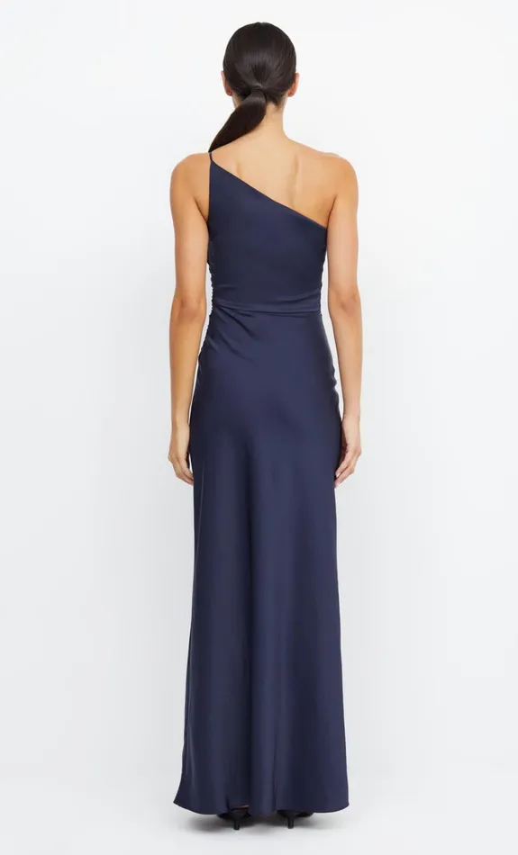 Women ETERNITY ASYM MAXI DRESS 8211 INK Bec Bridge Bridesmaid Dresses