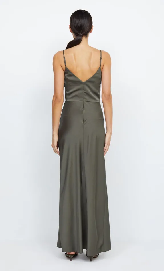 Women ETERNITY V MAXI DRESS 8211 DARK WILLOW Bec Bridge Bridesmaid Dresses
