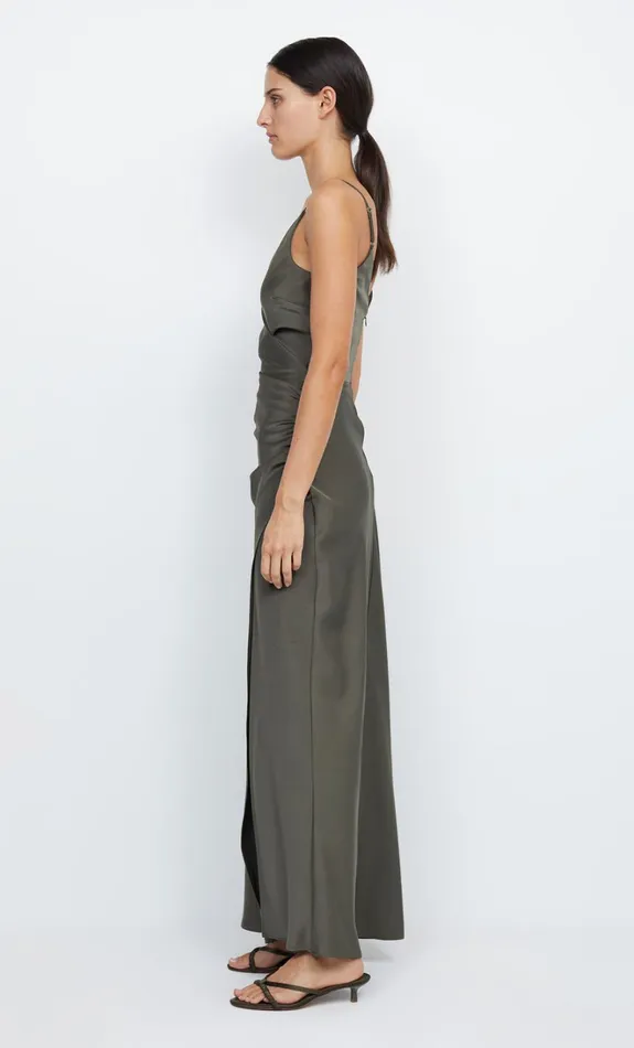 Women ETERNITY V MAXI DRESS 8211 DARK WILLOW Bec Bridge Bridesmaid Dresses