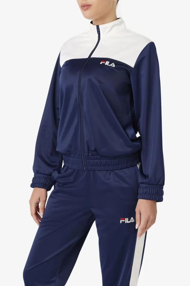 Women Fila Sweatsuits and Tracksuits Mckenna Track Jacket Fila Navy Women Fila Sweatsuits and Tracksuits Mckenna Track Jacket Fila Navy