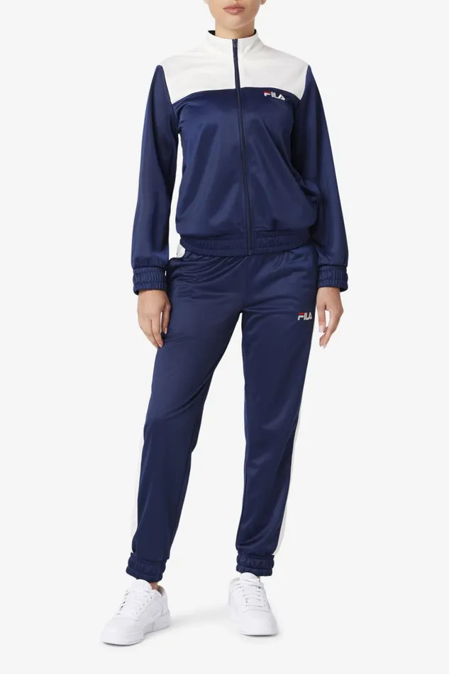 Women Fila Sweatsuits and Tracksuits Mckenna Track Jacket Fila Navy Women Fila Sweatsuits and Tracksuits Mckenna Track Jacket Fila Navy