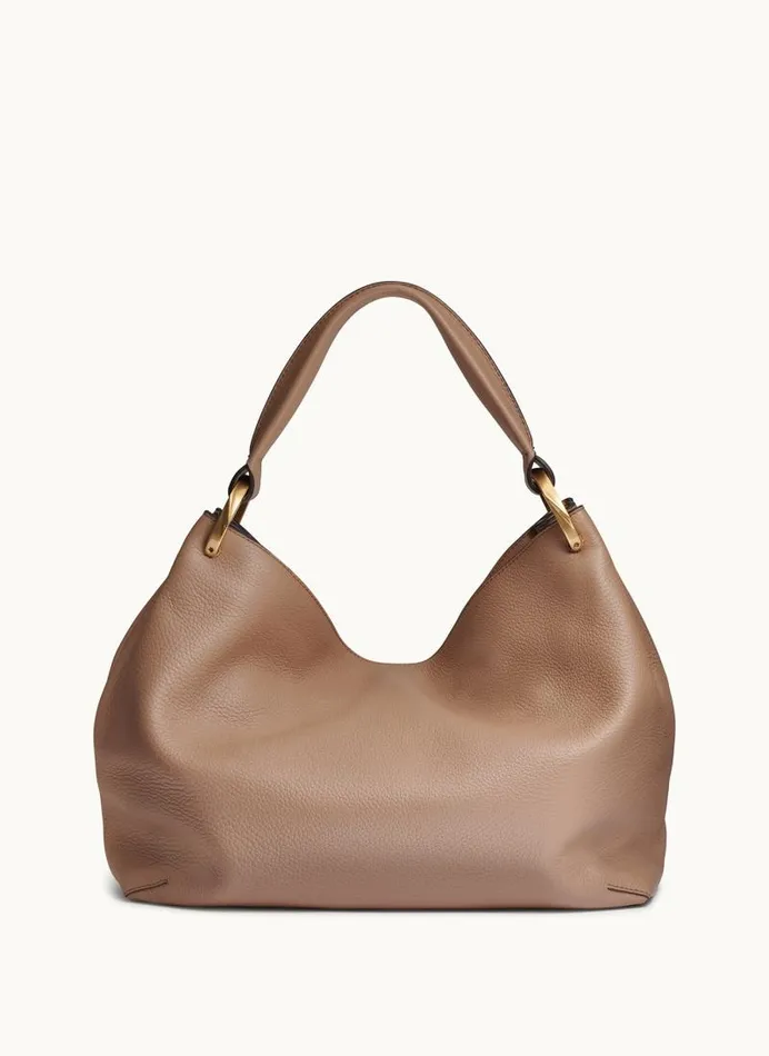 Women GLENWOOD SHOULDER BAG Fawn Donna Karan New York Shoulder And Hobo Bags Women GLENWOOD SHOULDER BAG Fawn Donna Karan New York Shoulder And Hobo Bags