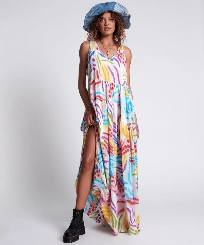 Women HAND PAINTED COSMIC GYPSY CHARMER DRESS One Teaspoon Midi and Maxi Dresses Women HAND PAINTED COSMIC GYPSY CHARMER DRESS One Teaspoon Midi and Maxi Dresses