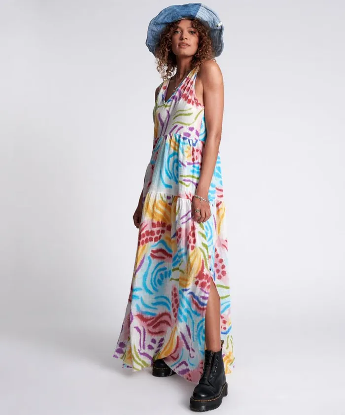 Women HAND PAINTED COSMIC GYPSY CHARMER DRESS One Teaspoon Midi and Maxi Dresses Women HAND PAINTED COSMIC GYPSY CHARMER DRESS One Teaspoon Midi and Maxi Dresses