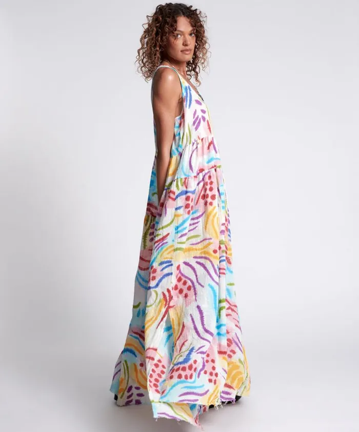 Women HAND PAINTED COSMIC GYPSY CHARMER DRESS One Teaspoon Midi and Maxi Dresses Women HAND PAINTED COSMIC GYPSY CHARMER DRESS One Teaspoon Midi and Maxi Dresses
