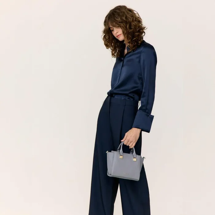 Women Harper Mini Crossbody Bag Steel Blue Fiorelli Grab Bags