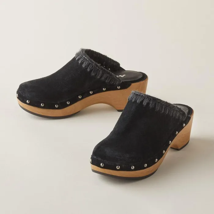 Women Hedy Clogs Cognac Sundance Catalog Shoes
