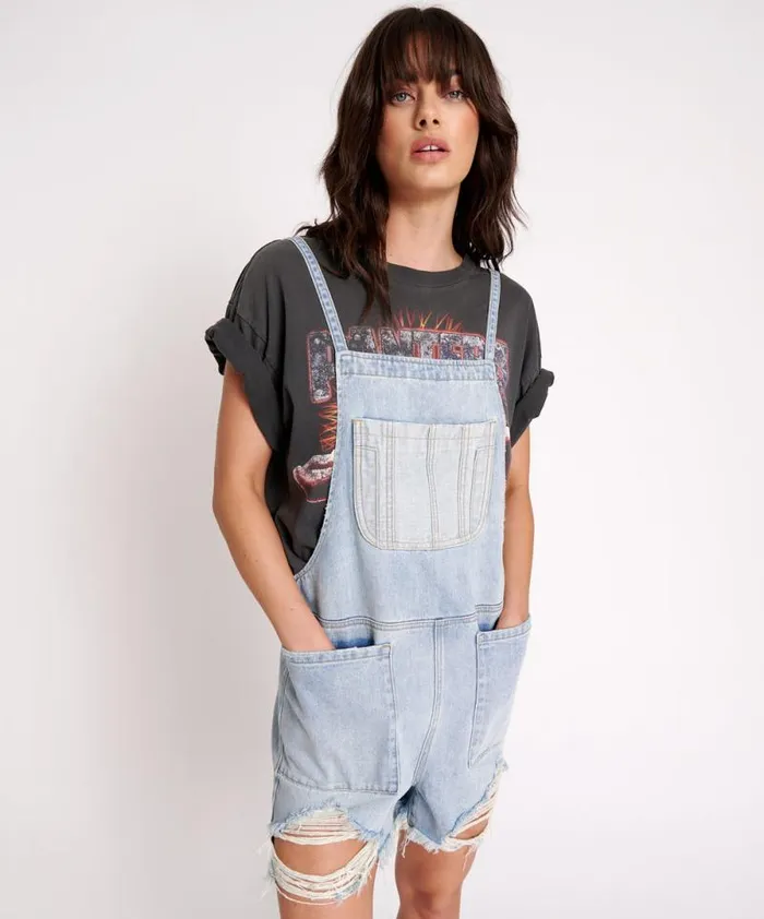 Women HENDRIXE PINI DENIM PLAYSUIT One Teaspoon Denim Jumpsuits Women HENDRIXE PINI DENIM PLAYSUIT One Teaspoon Denim Jumpsuits