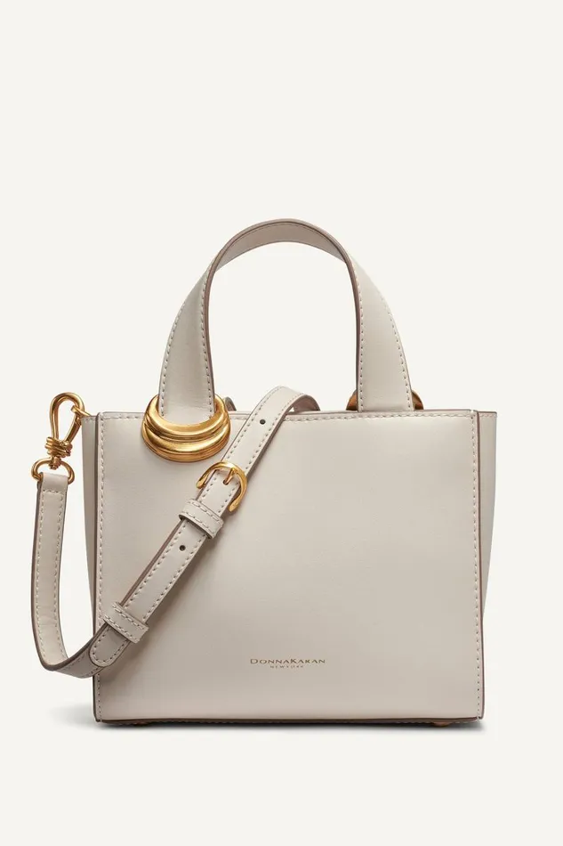 Women HEWLETT CROSSBODY Sand Donna Karan New York Crossbodies And Satchels