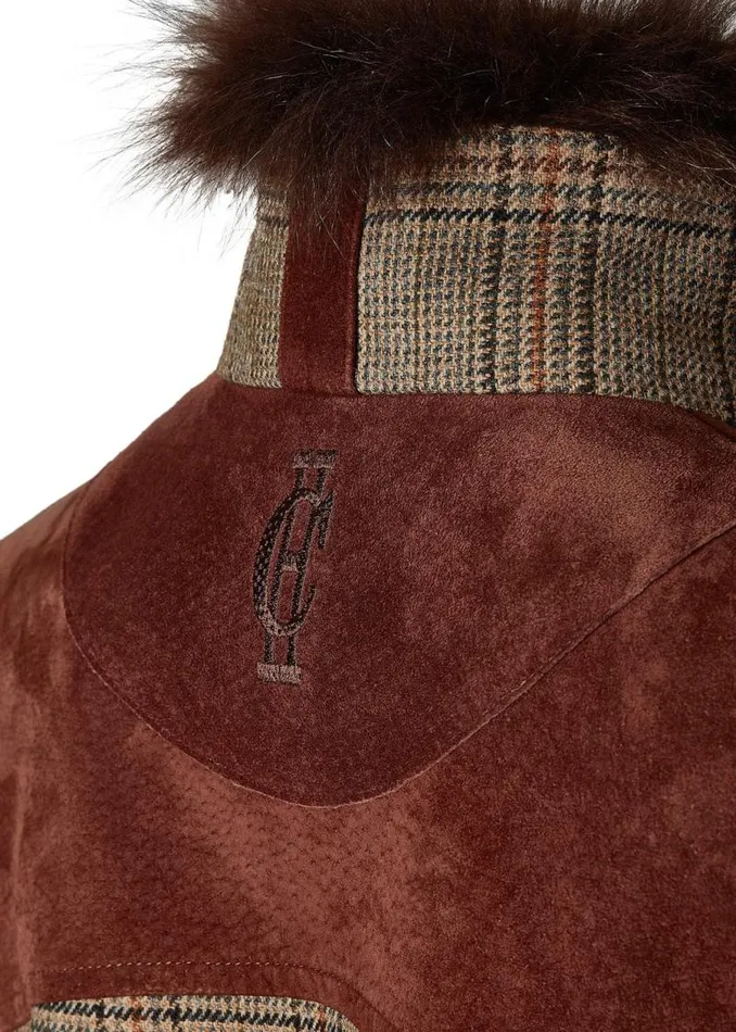 Women In Stock Tailoring Holland Cooper Balmoral Field Jacket Bourbon Tweed