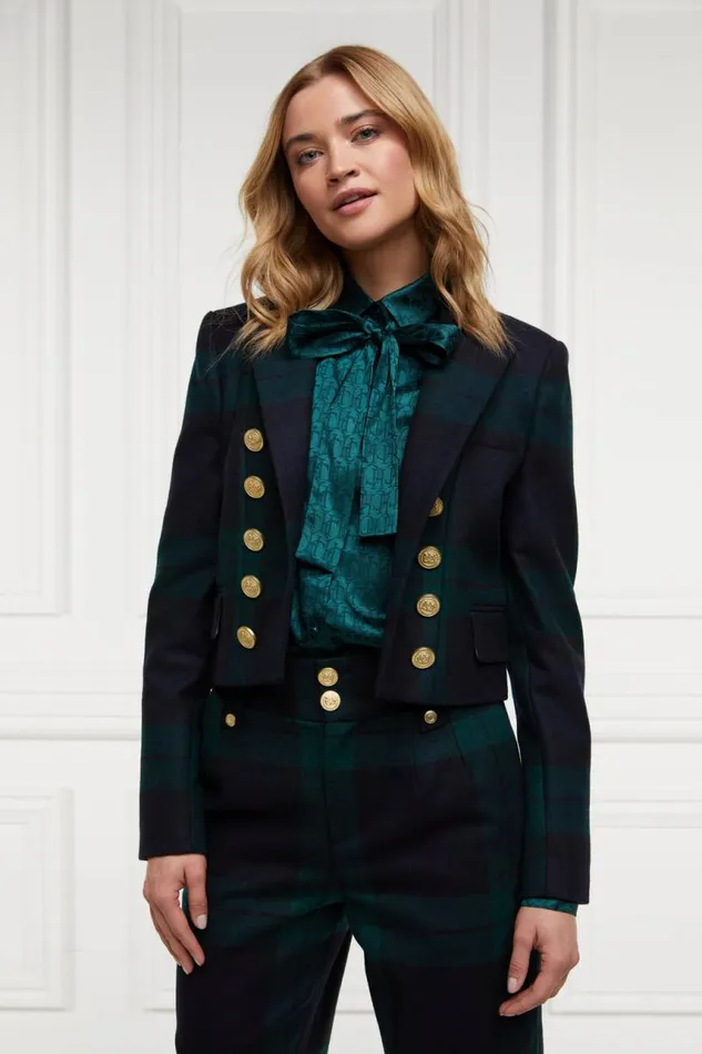 Women In Stock Tailoring Holland Cooper Brompton Jacket Blackwatch