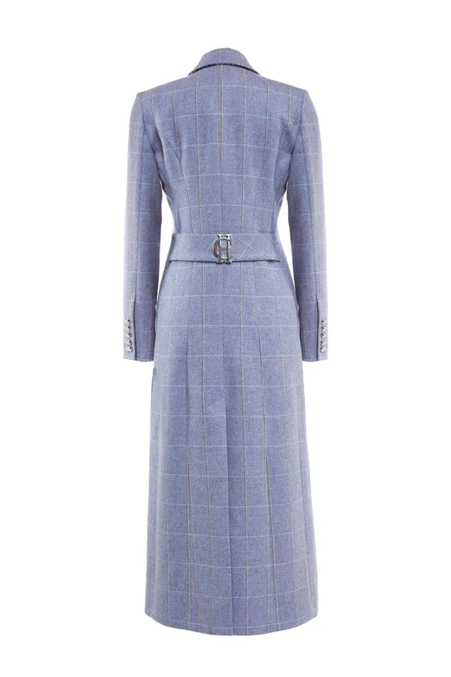 Women In Stock Tailoring Holland Cooper Jubilee Longline Regency Coat Lavender