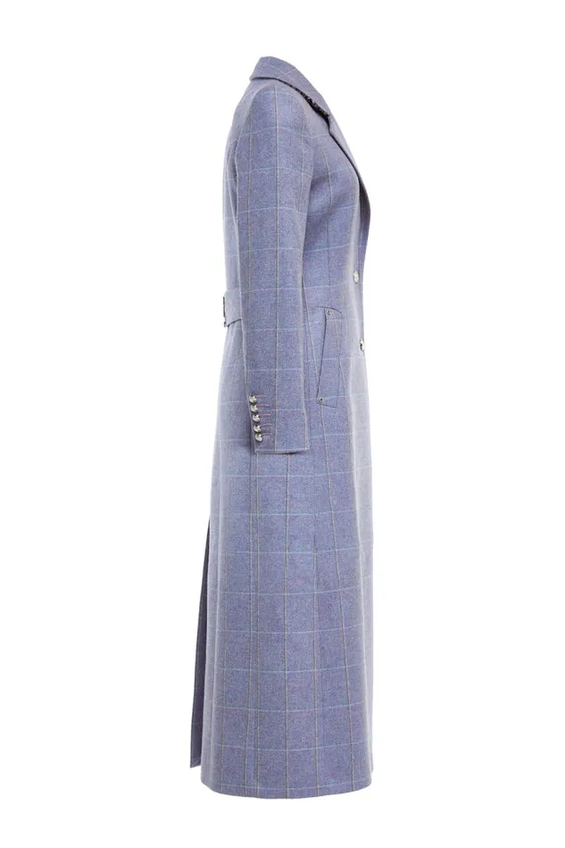 Women In Stock Tailoring Holland Cooper Jubilee Longline Regency Coat Lavender