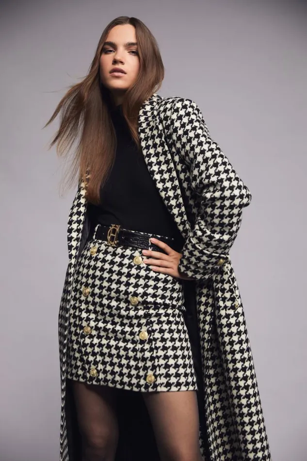 Women In Stock Tailoring Holland Cooper Knightsbridge Skirt Large Scale Houndstooth Women In Stock Tailoring Holland Cooper Knightsbridge Skirt Large Scale Houndstooth