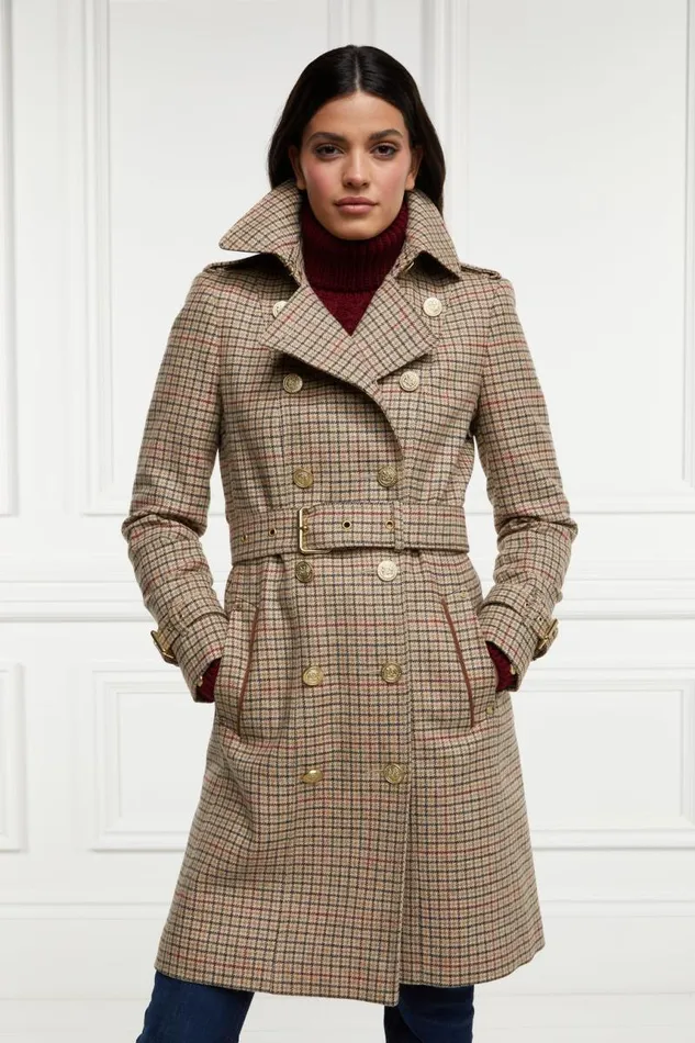 Women In Stock Tailoring Holland Cooper Marlborough Trench Coat Charlton Tweed Women In Stock Tailoring Holland Cooper Marlborough Trench Coat Charlton Tweed