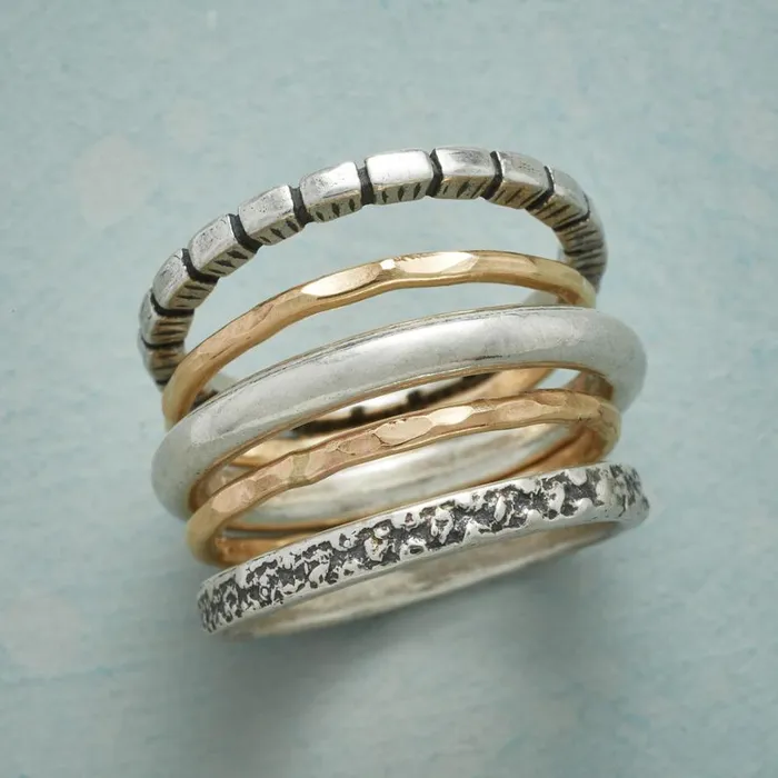 Women Inclusivity Stacking Rings Sundance Catalog Rings