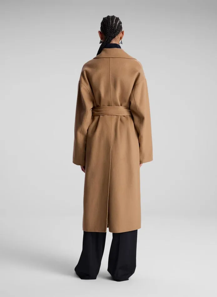Women Jackets and Coats ALC Peter Wool Cashmere Coat Camel