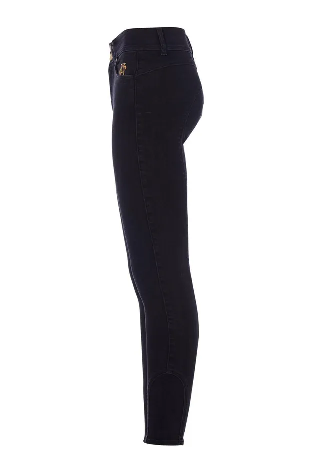 Women Jeans Holland Cooper Jodhpur Jean Washed Black Women Jeans Holland Cooper Jodhpur Jean Washed Black