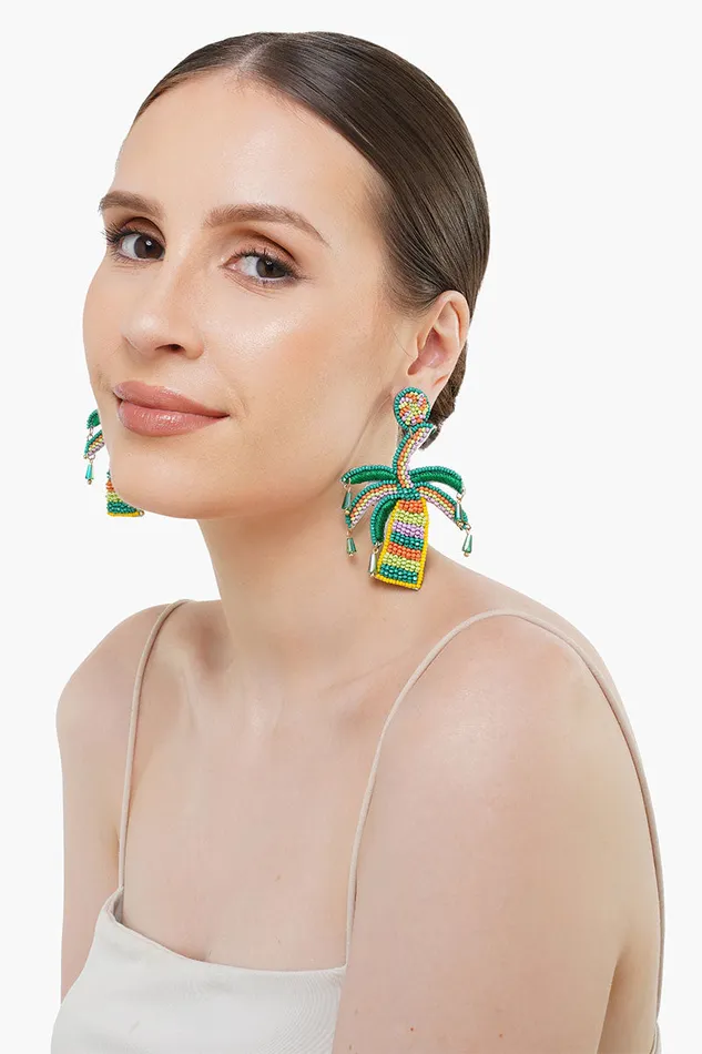 Women Jewelry America and Beyond Palm Beach Earrings
