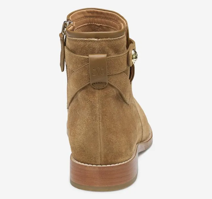 Women Johnston and Murphy Boots and Booties Darby Snap Bootie Chesnut Suede Women Johnston and Murphy Boots and Booties Darby Snap Bootie Chesnut Suede