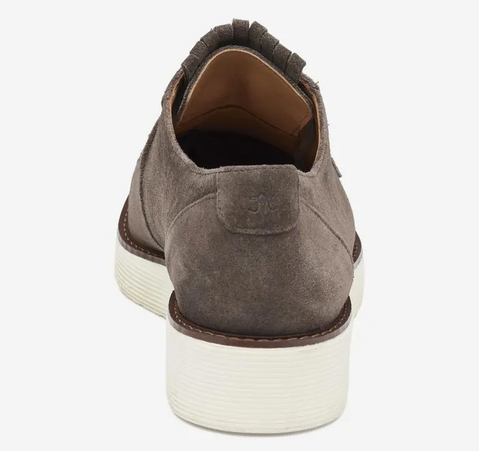 Women Johnston and Murphy Mules and Loafers Mitzi Kiltie Oxford Dark Gray Suede Women Johnston and Murphy Mules and Loafers Mitzi Kiltie Oxford Dark Gray Suede