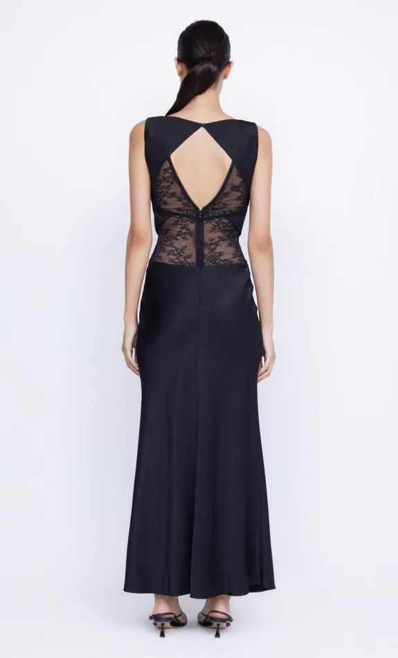 Women JULIETTE V NECK MAXI DRESS 8211 BLACK Bec Bridge Maxi Dresses