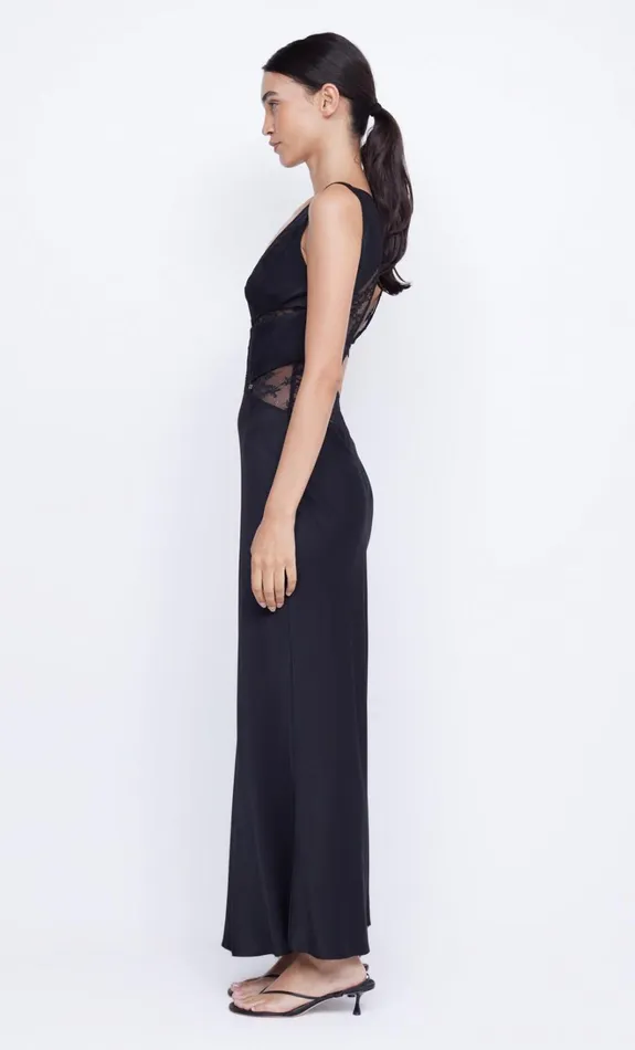 Women JULIETTE V NECK MAXI DRESS 8211 BLACK Bec Bridge Maxi Dresses