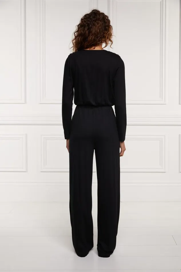 Women Jumpsuits Holland Cooper Emily Jumpsuit Black Women Jumpsuits Holland Cooper Emily Jumpsuit Black