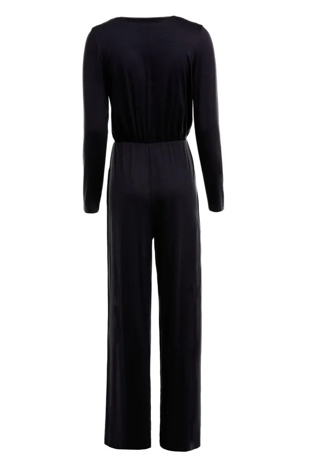 Women Jumpsuits Holland Cooper Emily Jumpsuit Black Women Jumpsuits Holland Cooper Emily Jumpsuit Black