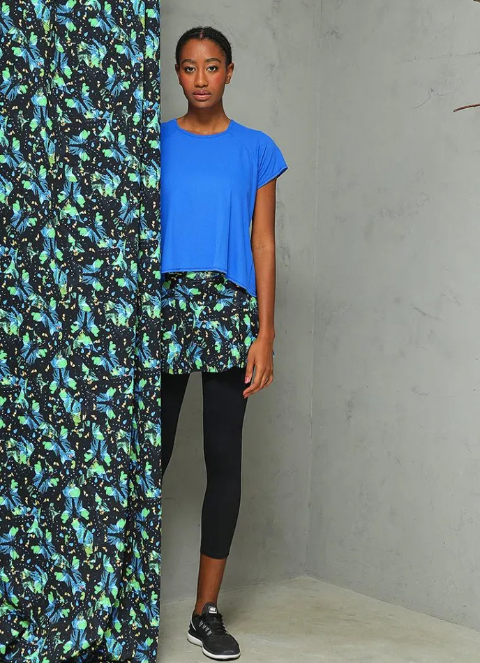 Women Love Skirted Capri Nectar Dona Jo Skirted Leggings and Capris