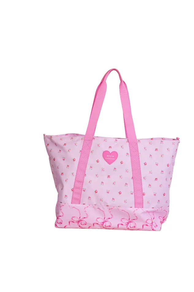 Women LoveShackFancy Active State Graham Xl Tote Luna Rose