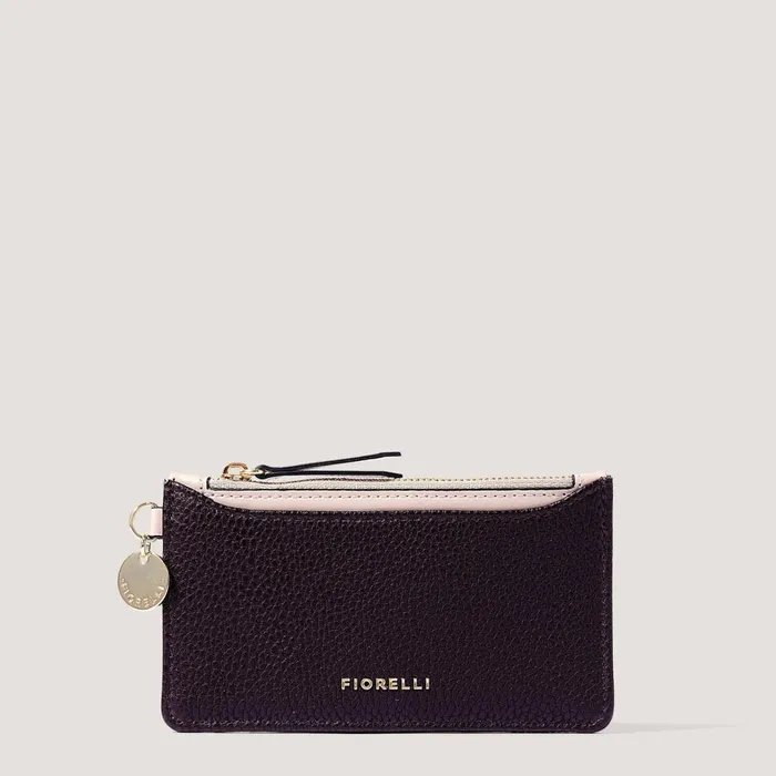 Women Luna Cardholder Burgundy Black White Fiorelli Cardholders