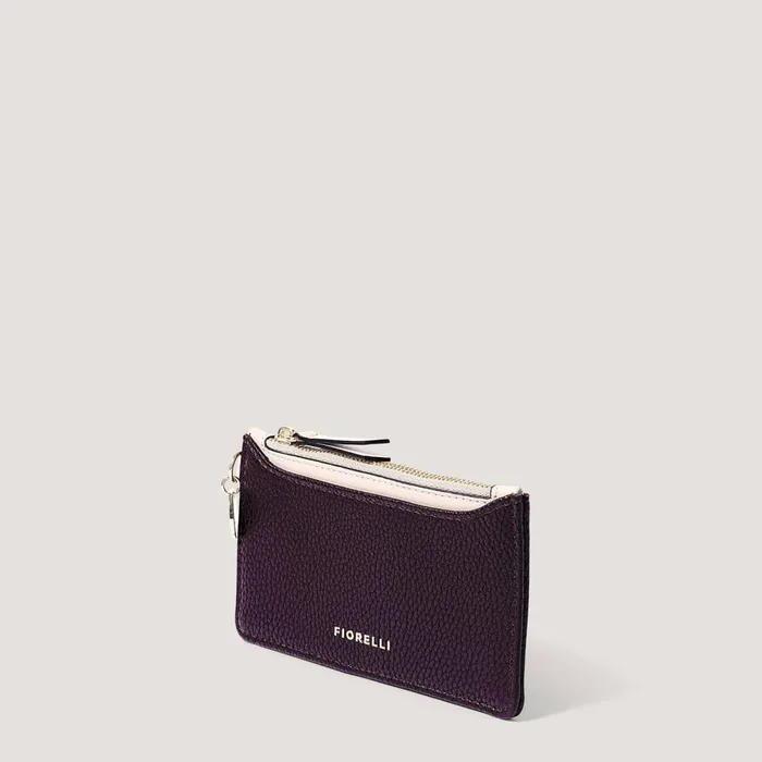 Women Luna Cardholder Burgundy Black White Fiorelli Cardholders